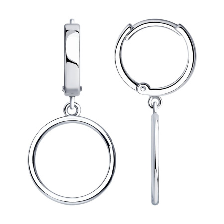 Серьги из серебра SOKOLOV