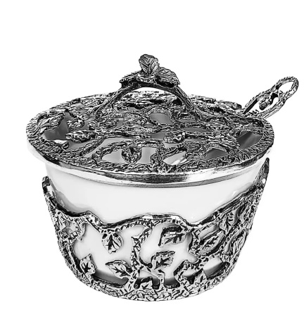 Серебряная солонка «Листопад»