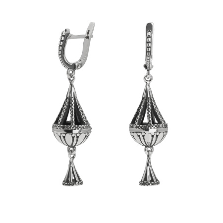 Серьги из серебра