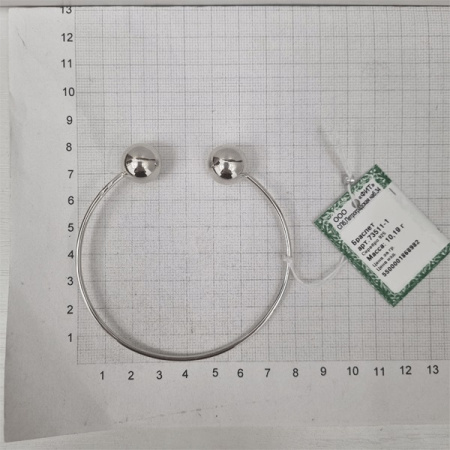 Серебряный браслет «Поцелуйчик»