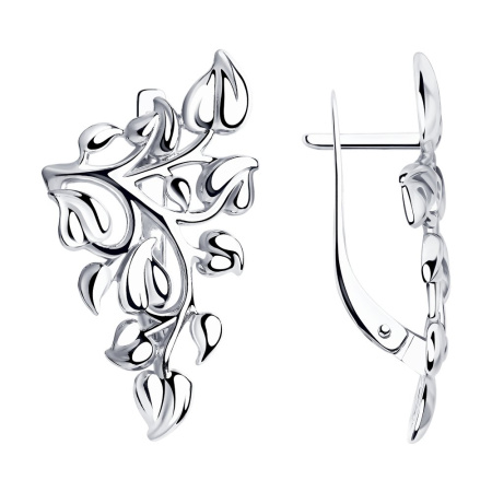 Серьги из серебра