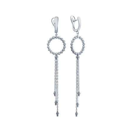 Серебряные серьги