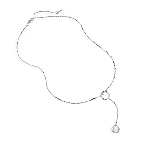 Колье из серебра с горным хрусталем