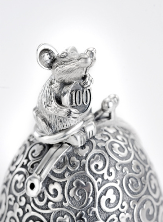 Серебряный колокольчик «Мышонок»