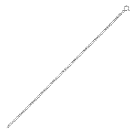 Браслет из серебра «Двойной ромб»