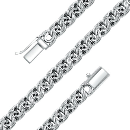 Браслет из серебра «Бисмарк»