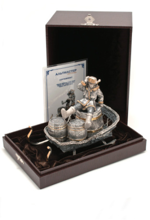 Серебряный набор для специй «Сани»