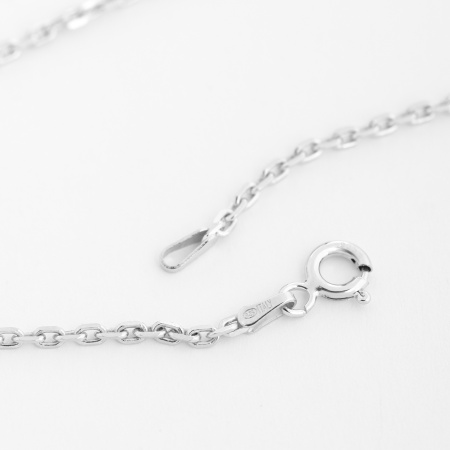 Цепь серебряная «Якорная»