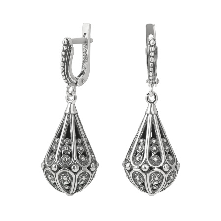 Серебряные серьги