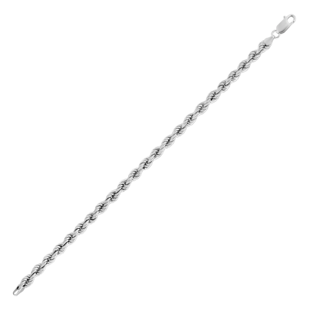 Браслет серебряный «Веревочка»