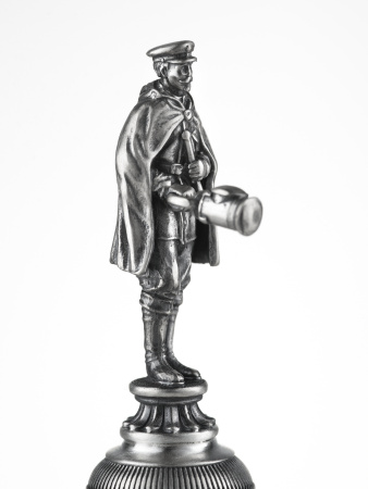 Серебряный колокольчик «Железнодорожник»