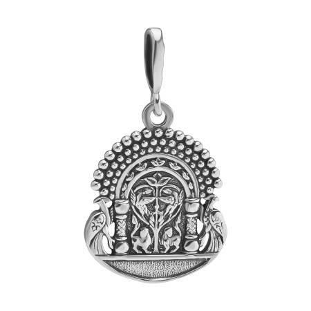 Подвеска из серебра «Казанская Божья Матерь»