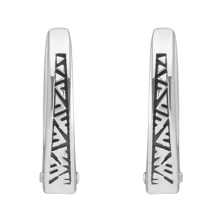 Моносерьга из серебра