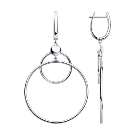 Серьги из серебра