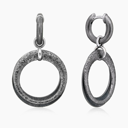 Серьги из серебра