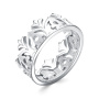 Серебряное кольцо «Корона»