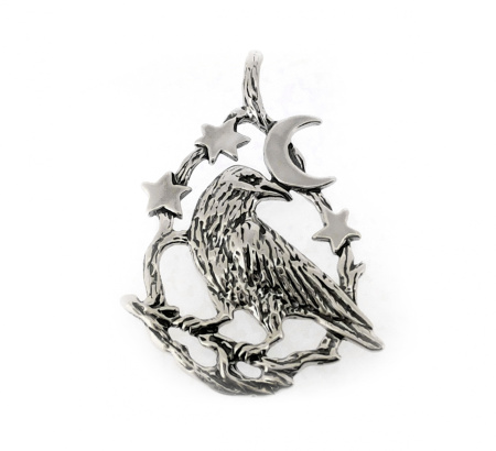 Серебряная подвеска «Звёздный час»