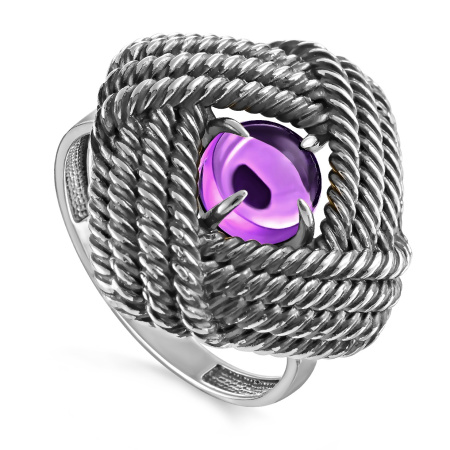 Серебряное кольцо с кварцем