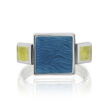 Серебряное кольцо «Моана»