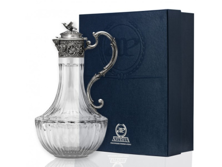 Серебряный кувшин «Птица»